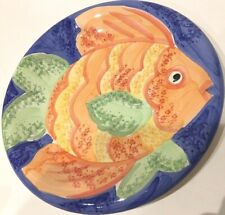 Usado, Bella Ceramica Gone Fishing - Coleção de louças pintadas à mão com magnólia comprar usado  Enviando para Brazil
