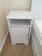 Bedside tables white for sale  POOLE