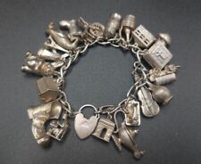 vintage silver charms for sale  LEEDS