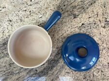 Creuset blue cast for sale  Shipping to Ireland