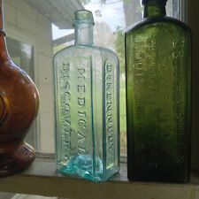 OPEN PONTIL DR.KENNEDY'S MEDICAL DISCOVERY ROXBURY,MASS 1850s CRUDE MED BOTTLE for sale  Shipping to South Africa