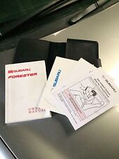 Subaru forester handbook for sale  WIRRAL