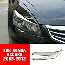 2X ABS cromado farol lâmpada sobrancelha moldura acabamento tampa para Honda Accord 2008-12 comprar usado  Enviando para Brazil