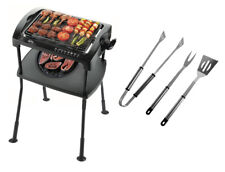 GRILL SET ELTA Elektrischer Standgrill + Grillbesteck Balkongrill Elektrogrill comprar usado  Enviando para Brazil