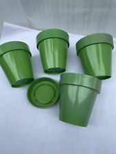 4 pots plastic for sale  Endicott