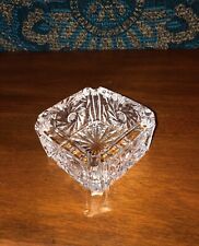 Crystal ashtray vintage for sale  Springfield