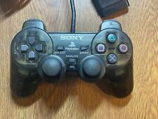 Controle analógico Sony PlayStation 2 PS2 Dual Shock preto claro comprar usado  Enviando para Brazil