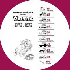 Werkstatthandbuch Reparaturanleitung Valmet Valtra  T132 V T202 V T132 D T202 D comprar usado  Enviando para Brazil