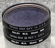Camera filters 55mm for sale  Wilmington