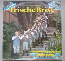 Die Schwentiner Blasmusik Franz Janda Fresche Brise LP Brasil Telefunken!!!, usado comprar usado  Brasil 