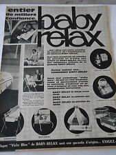 Publicite 1964 baby d'occasion  La Verpillière