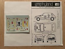 Graphyland tk8 decals d'occasion  Houilles