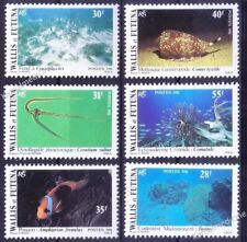 Wallis & Futuna 1981 MNH 6v, Algas Corales Peces Vida Marina Tomate Pez Payaso segunda mano  Embacar hacia Argentina