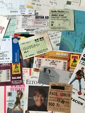 Collectors ticket stubs for sale  ABERDEEN