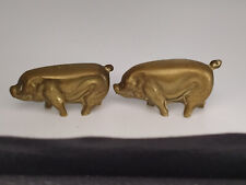 Brass pigs antique for sale  GRIMSBY
