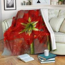 Amaryllis flower blanket for sale  Detroit
