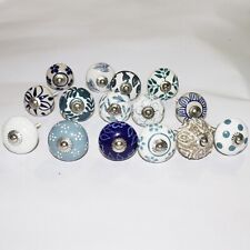 Used, Ceramic Door Knobs Cabinet Knobs Drawer Cupboard Pull Handles Decor Tools for sale  Shipping to South Africa