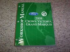 2008 Ford Crown Victoria Shop Serviço Manual de Reparo Polícia Interceptor 4.6L V8, usado comprar usado  Enviando para Brazil