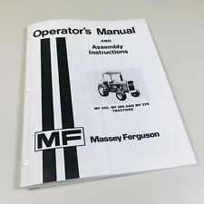 Lubrificante de montagem manual Massey Ferguson Mf 255 265 275 operadores de trator proprietários comprar usado  Enviando para Brazil