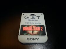 Cartão de memória testado Biohazard 2 Playstation 1 Resident Evil Japão/EUA PS1 oficial comprar usado  Enviando para Brazil