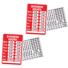 Sets business stickers for sale  Shipping to Ireland