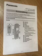 Panasonic tcd300g kurzanleitun gebraucht kaufen  Südstadt
