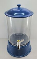 FIESTA WARE lapis blue BEVERAGE DRINK SERVER DISPENSER new HTF for sale  Shipping to South Africa