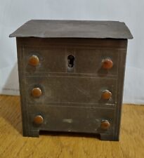 Antique tin chest for sale  NORWICH