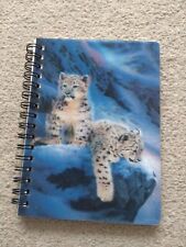 Snow leopard notepad for sale  PONTYCLUN