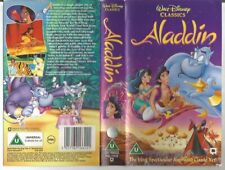 Videocassetta vhs aladdin usato  Bologna