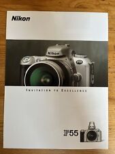 Nikon f55 brochure for sale  LONDON