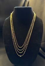 18k gold necklace chain for sale  Lexington