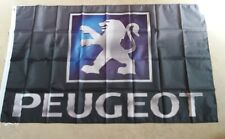 Peugeot 90x150 flag for sale  Shipping to Ireland