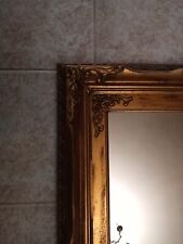 Specchio cornice dorata usato  Roma