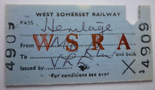 West somerset railway for sale  SUTTON