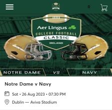 Notre dame navy for sale  Ireland