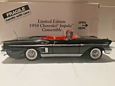 danbury mint 1/24 limited edition diecast 1958 Chevy Impala Convertible, used for sale  Shipping to Canada