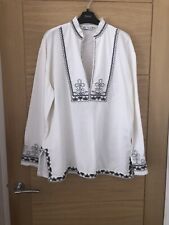 Zara tunic linen for sale  POOLE