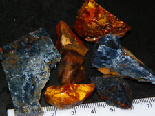 Used, Nice Pietersite Rough Parcel 323cts Blue/Silver Gold Colours Namibia NR Lot :) for sale  Shipping to South Africa