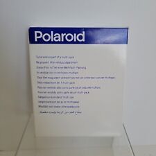 Vtg polaroid film for sale  Shipping to Ireland