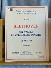 Beethoven valses marche d'occasion  Rennes