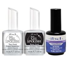 IBD Just Gel Polish Soak Off- BASE + TOP + POWER BOND .5oz 3pcs for sale  Shipping to South Africa