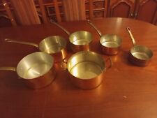 Série casseroles cuivre d'occasion  Villeurbanne