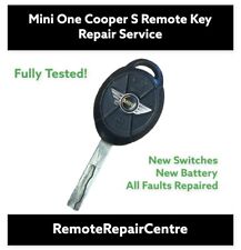 Usado, MINI COOPER S ONE 3 botones llave reparación de coche reparación servicio de reemplazo de batería segunda mano  Embacar hacia Argentina