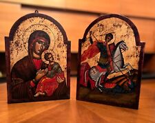 Handbemalte griechiche ikone gebraucht kaufen  Frankenthal