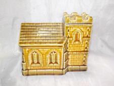 VINTAGE STUDIO SZEILER POTTERY CHURCH MONEY BOX, HAND PAINTED, No.185 MB, used for sale  Shipping to South Africa