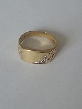 Gold mens ring for sale  WISBECH