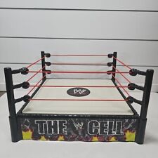 The Cell Hell In A Cell Ring WWE Wrestling Spring Action Mat Mattel 2010 comprar usado  Enviando para Brazil