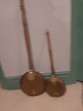 Brass wooden handles for sale  PONTYPOOL