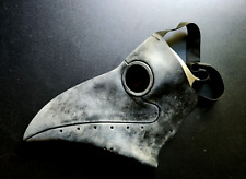 Máscara de pájaro Plague Doctor látex nariz larga pico cosplay steampunk máscara de Halloween segunda mano  Embacar hacia Argentina